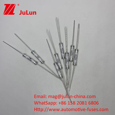 HV660 20A 500VDC فیوزهای سرامیکی اتوماتیک با نصب محوری سرب برای ظرفیت شکستن 30KA