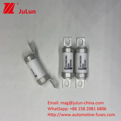 80A 700VDC EV1845 فیوز خودروهای الکتریکی EV HEV ظرفیت شکستن 5A-150A
