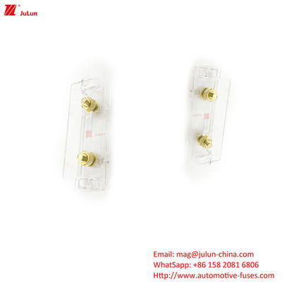 30A-100A تماس مس پلاستیکی نگهدارنده فیوز خودرو با انعطاف پذیری فیوز بولت