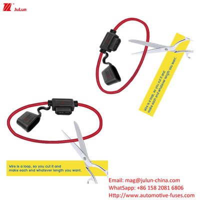 ANS / MIDI کوچک دستی تنظیم مجدد نگهدارنده فیوز خودرو 40 آمپر برای وسایل نقلیه الکتریکی امن