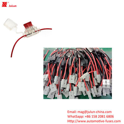 نگهدارنده فیوز خودرو برق انرژی جدید / جعبه برای حفظ جریان 30A-100A برای حفاظت از مدار الکترونیکی دریایی خودرو
