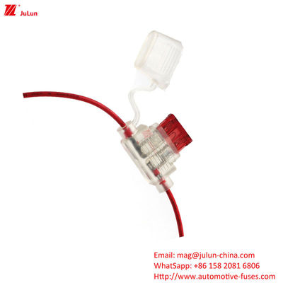 استاندارد Eu UL قطعات یدکی خودروهای انرژی جدید تعمیر و نگهداری 32V حامل فیوز خودروهای الکتریکی پلاستیک PVC برای فیوز خودرو
