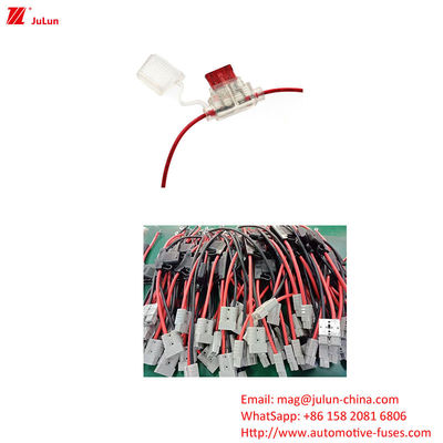 استاندارد Eu UL قطعات یدکی خودروهای انرژی جدید تعمیر و نگهداری 32V حامل فیوز خودروهای الکتریکی پلاستیک PVC برای فیوز خودرو
