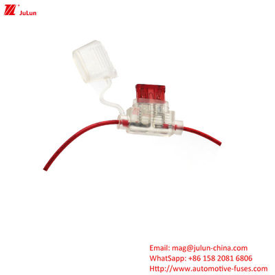 EU UL Standard Automotive Plug In Circuit Breaker Fuse Holder ولتاژ نامی 32V جریان 25A-80A برای وسایل نقلیه الکتریکی