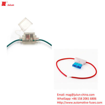 25A-80A برق قابل اطمینان بالا محصولات خودروهای الکتریکی تماس مس کوچک نگهدارنده فیوز خوب