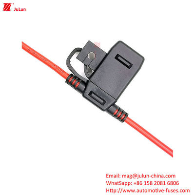نگهدارنده فیوز خودروهای الکتریکی با ثبات بالا 32V 25A-100A پلیمر ضد شعله PVC