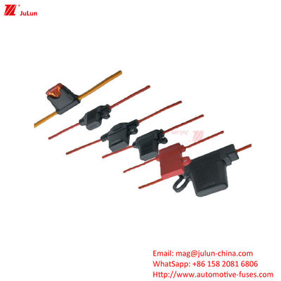 نگهدارنده فیوز ANS / MIDI برای قطعات معدنی خودرو با پوسته پلاستیکی 25A-80A