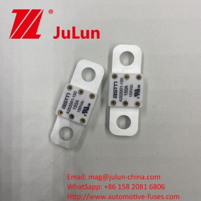 سیستم الکتریکی خودرو ASTM 20200-400A 150VDC با فیوزهای سرامیکی خودرو ویژگی های الکتریکی 1.0 در 4 ساعت 3.0 در 10 ثانیه حداکثر