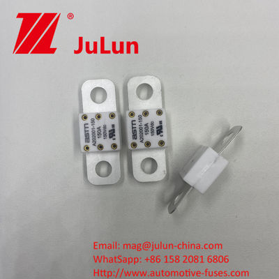 پیچ پیچ A202001-500A 150VDC فیوز های سرامیکی خودرو 100A 150A 200A 250A 300A 350A پیشنهاد شده چرخش محکم 11-13N · m برای حالت نصب M8