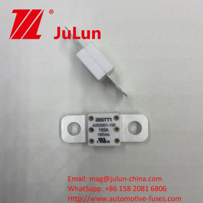 ASTM A202001-150A فیوز های سرامیکی خودرو ضروری برای کاربردهای ولتاژ نامی 150VDC