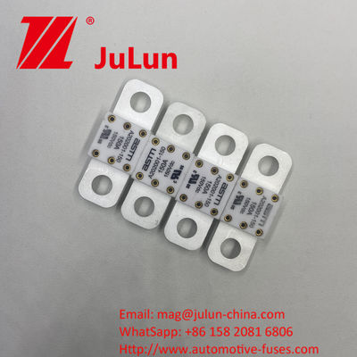 A202001-200A فيوز های سرامیکی اتومبیل ASTM برای کاربردهای ولتاژ بالا ظرفیت شکستن 20KA 100-350A ولتاژ نامی 150VDC