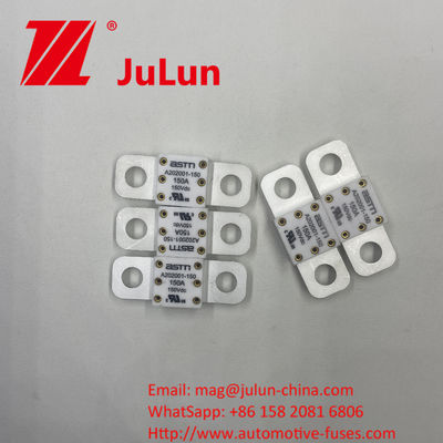 ASTM A202001-250A 150VDC فیوز های سرامیکی خودرو برای محافظت از مدار کوتاه