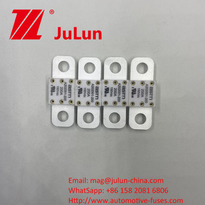 وسیله نقلیه سرامیکی A202001-400A 150VDC فیوز ویژگی های الکتریکی 1.0 در 4 ساعت 3.0 در 10 ثانیه حداکثر فاصله سوراخ 39mm