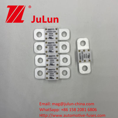 ASTM A202001-100A 150VDC فیوزهای سرامیکی خودرو با ساخت شن و ماسه کوارتز و طلا