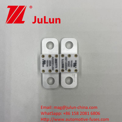 فيوز های الکتریکی 400A سرامیکی A202001 125VDC با ظرفیت شکستن 20KA 100-350A