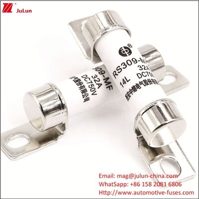 فیوز خودروهای الکتریکی انرژی 750VDC حفاظت فیوز DC برای EV HEV سناریوی کاربرد نوع ترمینال کشتی