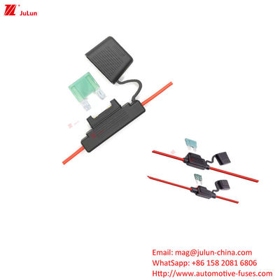 58v PVC اتومبیل دارنده فیوز ترمینال های قوطی برنج در خط