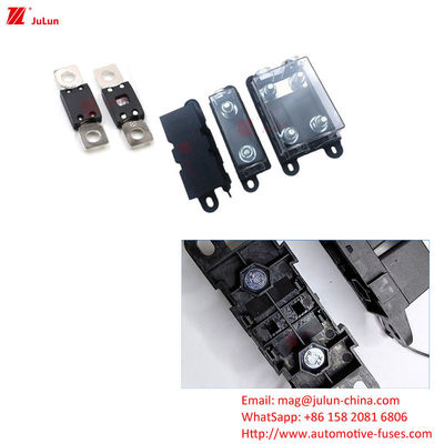 20A-500A جریان نامی سیستم الکتریکی اتومبیل ANM نوع پلاگین نگهدارنده فیوز مواد سیلیکونی