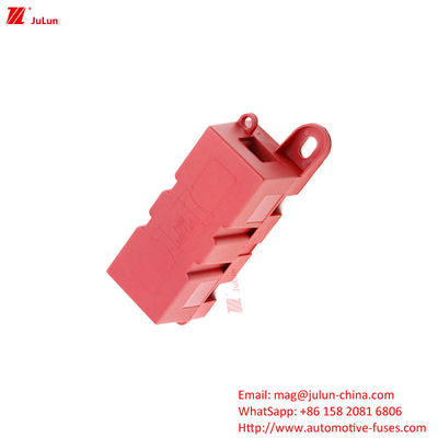 عملکرد گرم دارنده فیوز ANS برای تجهیزات الکتریکی در خودروهای قرمز و سیاه کیس پلاستیکی نایلون