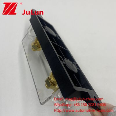ضد گرد و غبار ADL FUSE HOLDER BLACK BACKGROUND ولتاژ نامشخصی در هر ستون 20A 30A 80A 100A 200A 300A 400A 500A