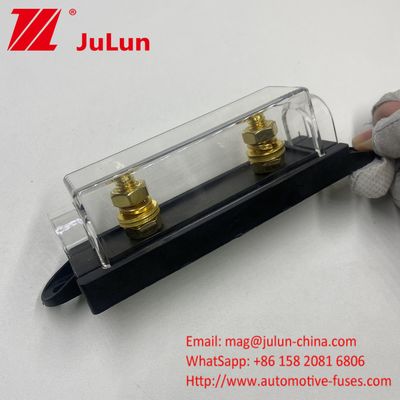 ضد گرد و غبار ADL FUSE HOLDER BLACK BACKGROUND ولتاژ نامشخصی در هر ستون 20A 30A 80A 100A 200A 300A 400A 500A