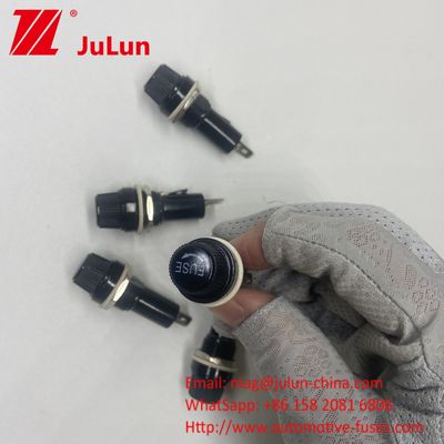 10A 250V AC 6 * 30 Bakelite مینی فیوز هولدر
