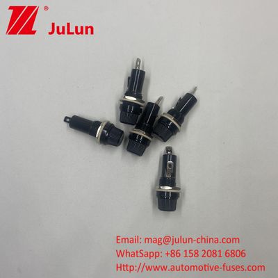 10A 250V AC 6 * 30 Bakelite مینی فیوز هولدر