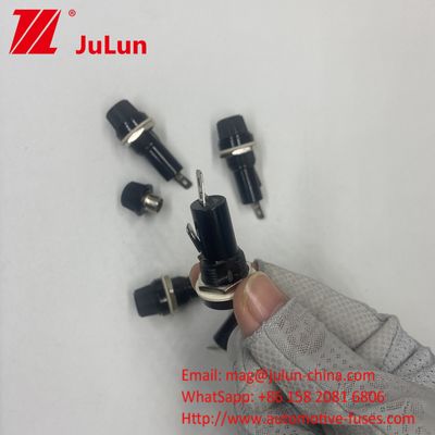 دسته نوع فيوز ماشین نگهدارنده لوله سوکت برای 6 * 30mm پنل بیمه نصب