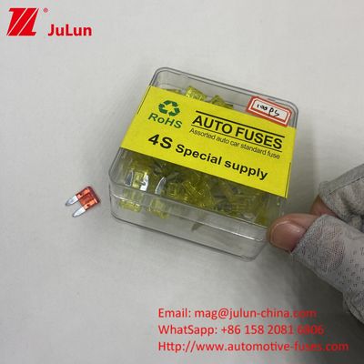 10A 32v فیوز تیغه MICTO MINI 0327 0297 برای کامیون های غیر جاده ای وسایل نقلیه اتوبوس
