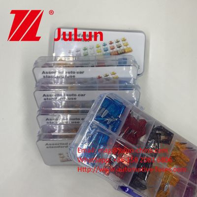 فیوز های تیغه اتوماتیک 30A 32V برای وسایل نقلیه جاده ای اتوبوس خودرو 0297