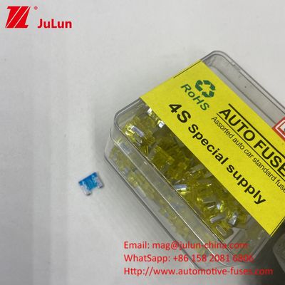 فيوز های تیغه اتومبيل 40A 32V ساخته شده از مس PA66 برای اتومبیل ها SUVها کامیون ها