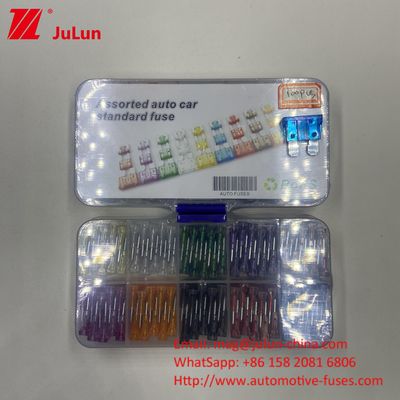 فیوز های تیغه اتومبیل 4A 32V برای MINI MAXI اتومبیل اتومبیل در داخل ولتاژ نامگذاری