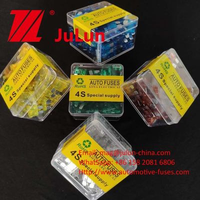 15A 32V وسایل نقلیه اتوبوس فیوز های تیغه برای الکترونیک خودرو MTOF MAXI