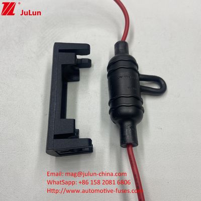 فابریک مستقیم 6x3 شیشه خط فیوز جعبه نگهدارنده فیوز قالب دار برای فیوز شیشه ای Inline ضد آب
