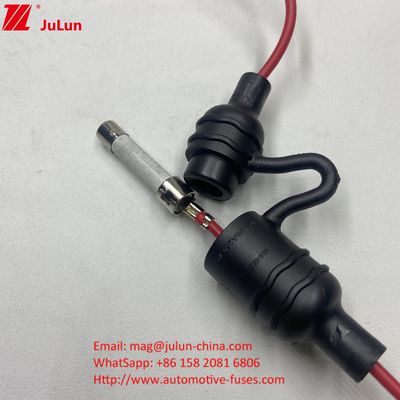 جعبه دارنده 6*30 LED نور در فضای باز ur Inline 5x20 لوله شیشه ای ضد آب در خط فیوز