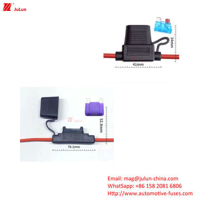 صندلی فيوز ماشین ضد آب، خط کش کارت کاملاً متناسب، حداکثر ولتاژ 32VDC 58VDC