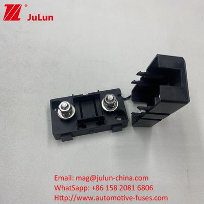 نگهدارنده فیوز نگهدارنده برای فیوز نوار ANS با 12V 24V 32V 58V 200A Midi بولت پایین فیوز بلوک ANS-H