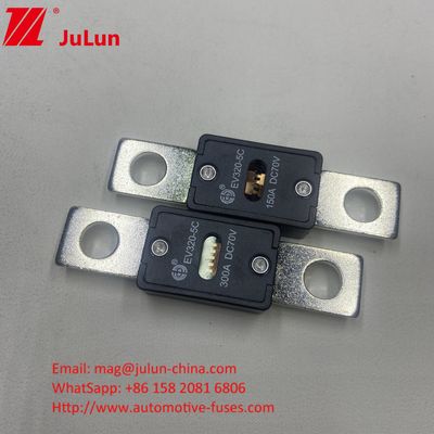 EV320-5C 200A 70VDC SINOFUSE برای EV HEV نوع ترمینال خودروهای الکتریکی فیوز 70VDC AC Ev شارژر سازگار