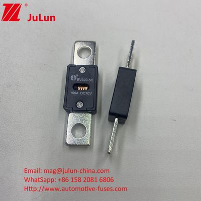EV320-5X 100A 70VDC فیوز های سرامیکی ماشین ویژگی های الکتریکی 1.0 در 4 ساعت 3.0 در 10s حداکثر