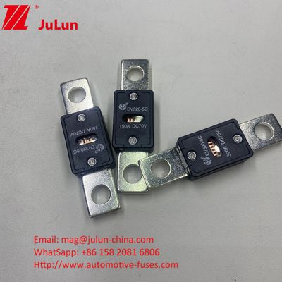 EV320-5X 100A 70VDC فیوز های سرامیکی ماشین ویژگی های الکتریکی 1.0 در 4 ساعت 3.0 در 10s حداکثر