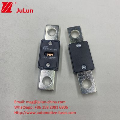 150A 70VDC EV320-5X فيوز های سرامیکی اتومبیل کوارتز شناب ویژگی های الکتریکی 1.0 در 4 ساعت 3.0 در 10s حداکثر