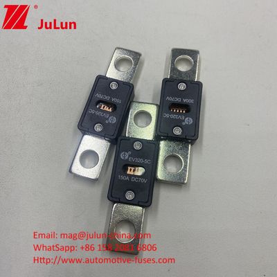 نصب پیچ ولتاژ EV320-5X 200A 70VDC فيوز خودرو 68 * 19 * 10mm