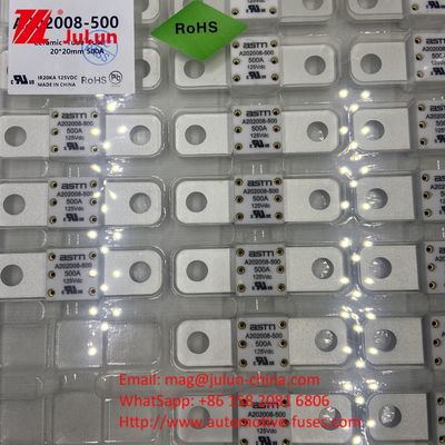 EV Automotive ASTM A202008 200A 125VDC فیوز های تیغه برق 100A-500A