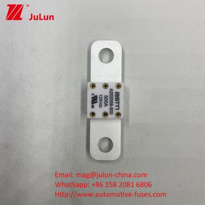 125VDC A202008 350A 125VDC ASTM ولتاژ نامشخص فيوز های سرامیکی خودرو برای سیستم کشش EV