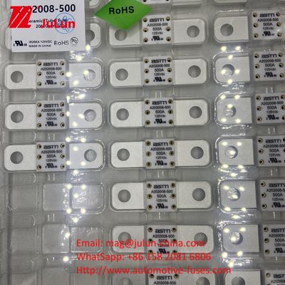 A202008 125VDC 100A اتومبیل DC فیوز شارژ اتومبیل الکتریکی برای EV فاصله سوراخ 50.8mm