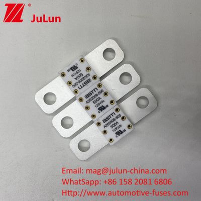 350A 125VDC فیوز باتری خودرو اندازه کوچک درجه فعلی بالا ASTM محافظت از مدار کوتاه