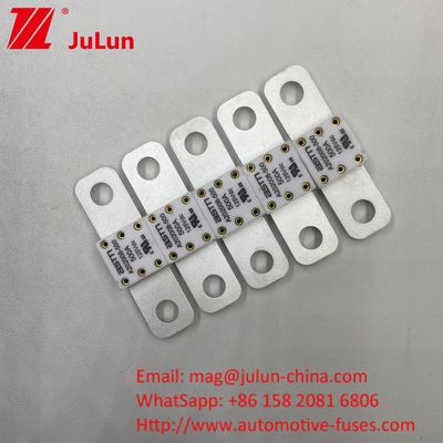 ASTM 400A 125VDC فلز سرامیکی باتری اتومبیل فیوز برای صنعت خودرو 68 * 17.7 * 12mm