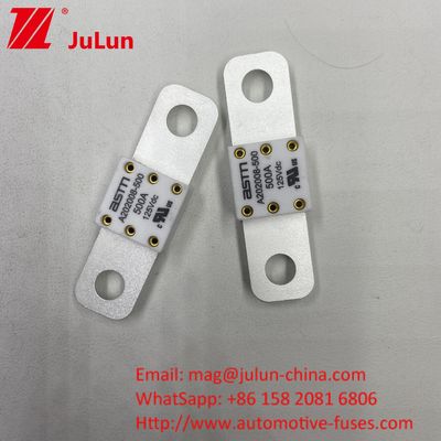 فيوز باتری اتومبیل سرامیکی EV 500A 125VDC ASTM Automotive