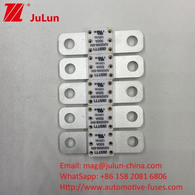 خودروهای الکتریکی EV رنگ سفید 350 آمپر فیوز سرامیکی 125VDC