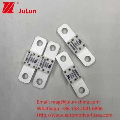 68*17.7*12mm A202008 350A 125VDC EV FUSE ظرفیت شکستن بالا زیر 125Vdc برای بهینه سازی عملکرد خودروهای الکتریکی